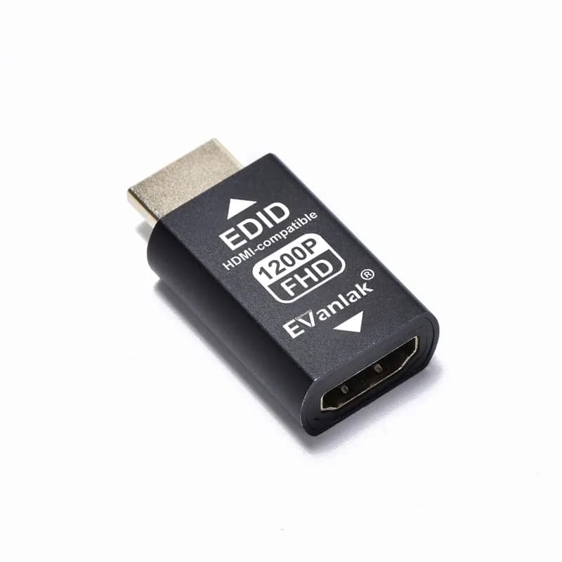 EVanlak HDMI EDID Emulator Passthrough Dongle 2-Pack | 1920x1200@59Hz - view 3