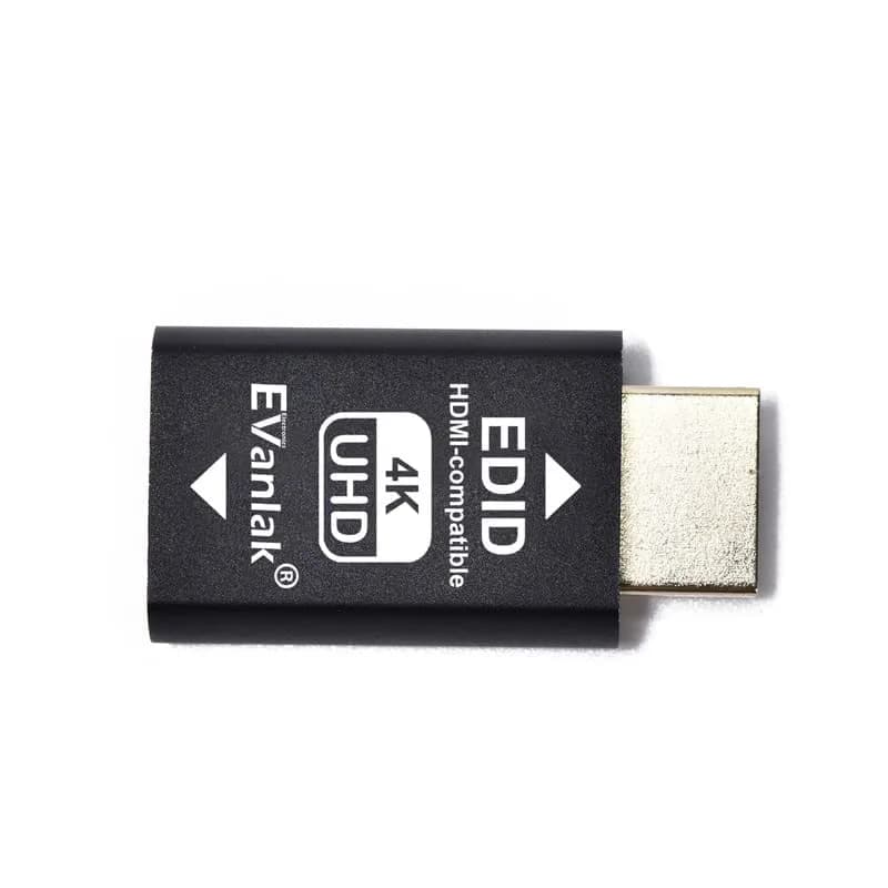 EVanlak HDMI EDID 4K-1P Emulator Passthrough 3rd Gen - Maintains 4K Resolution - view 2
