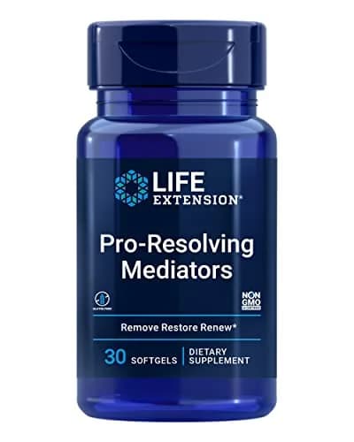 Life Extension Pro-Resolving Mediators 30 softgels | Supports Post-Inflammatory Response & Tissue Rejuvenation thumbnail 1
