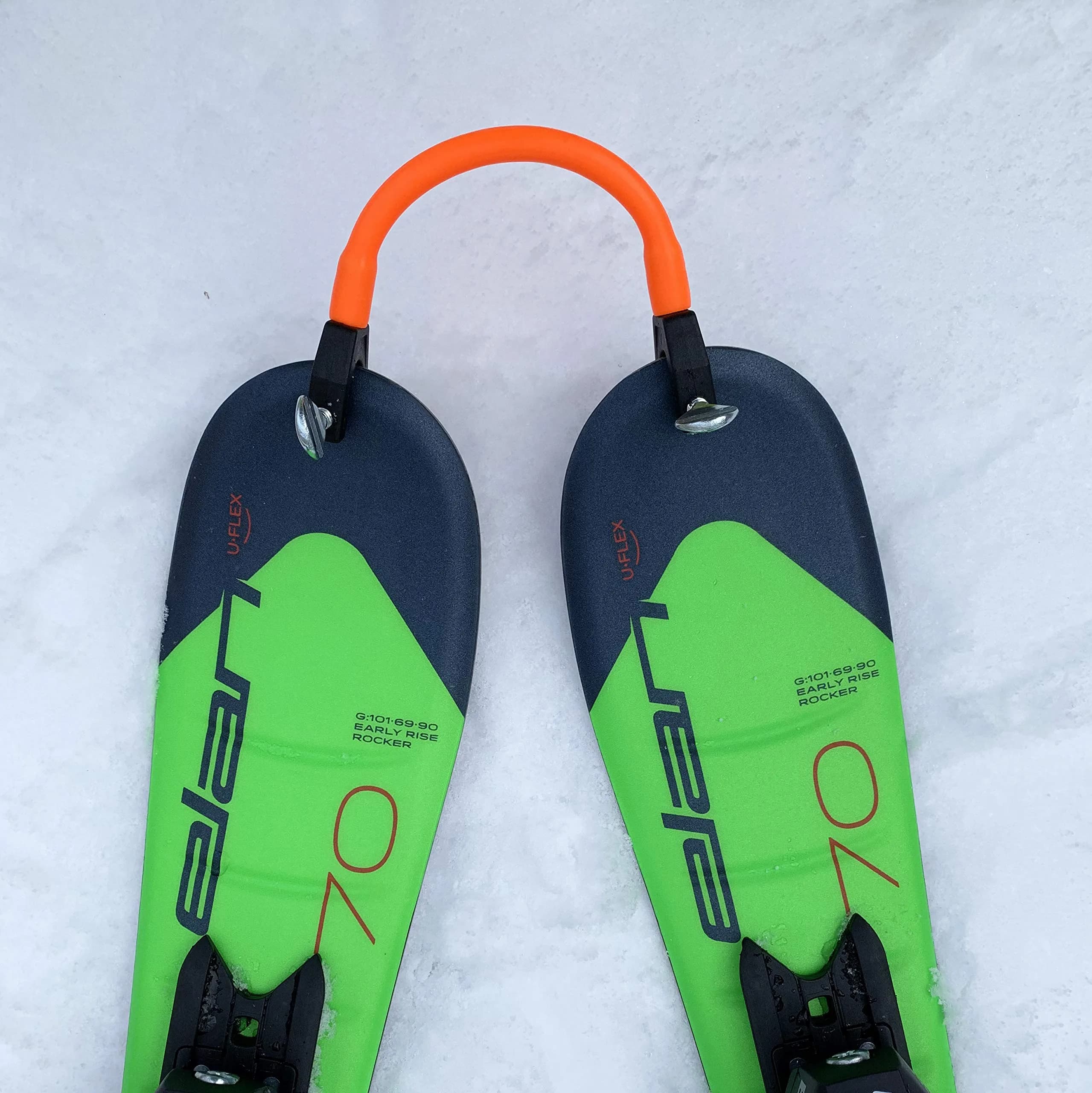 Edgie Wedgie Learn-to-Ski Pack Orange | Original Ski Tip Connector Since 1993 - view 2
