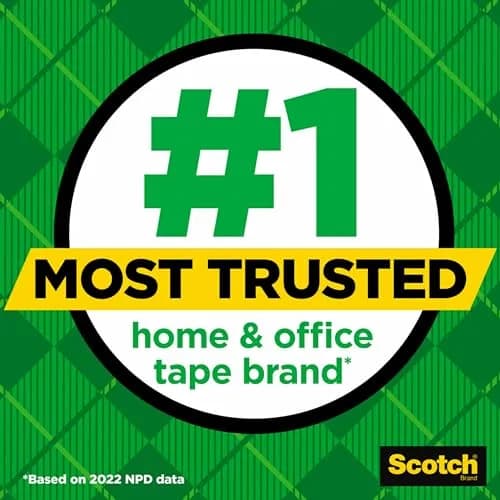 Scotch Desktop Tape Dispenser | Portable, Refillable, 1 Roll, 360° Rotation thumbnail 3