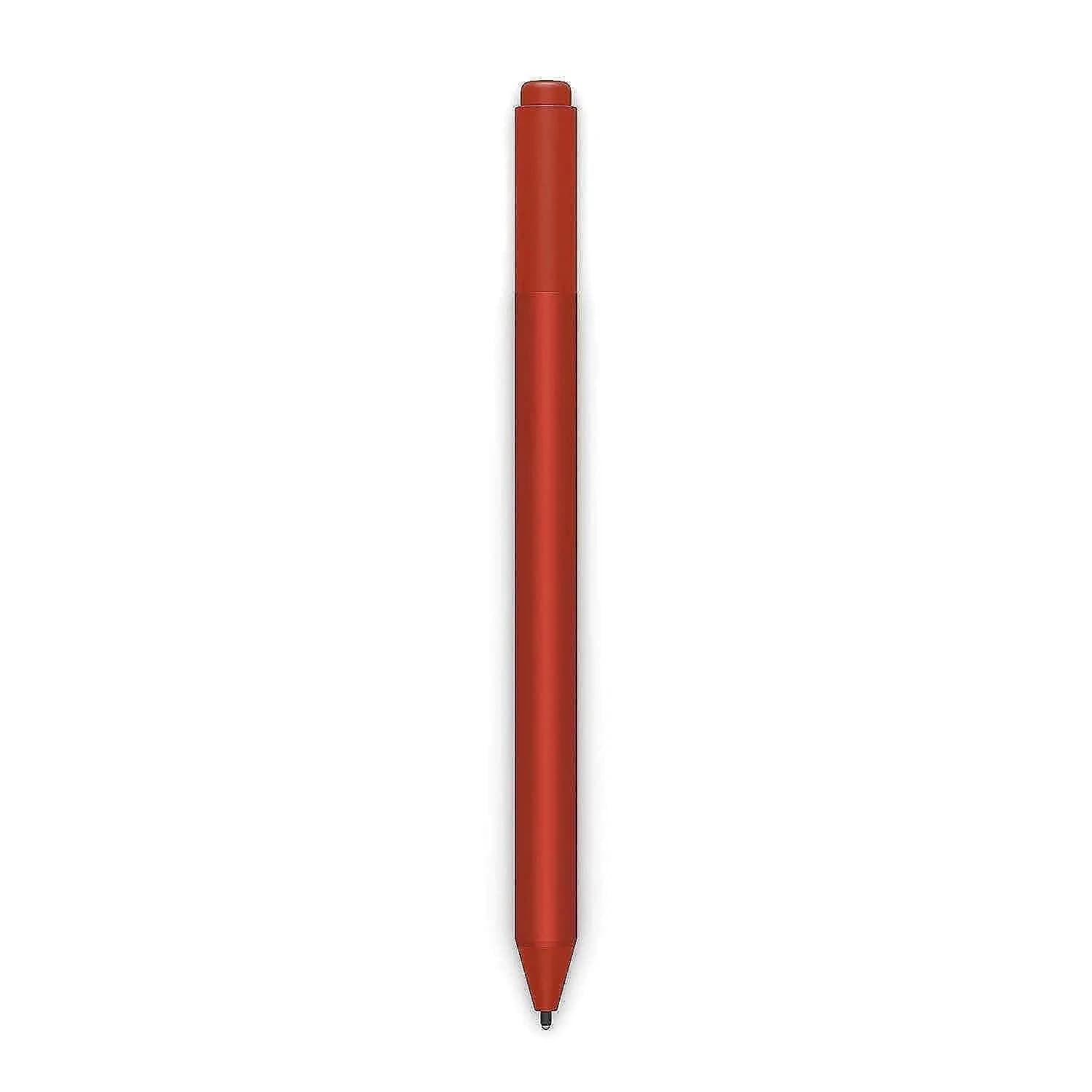 Microsoft Surface Pen Platinum Model 1776 with Eraser | 4096 Pressure Points, Low Latency, Tilt Support — Poppy Red