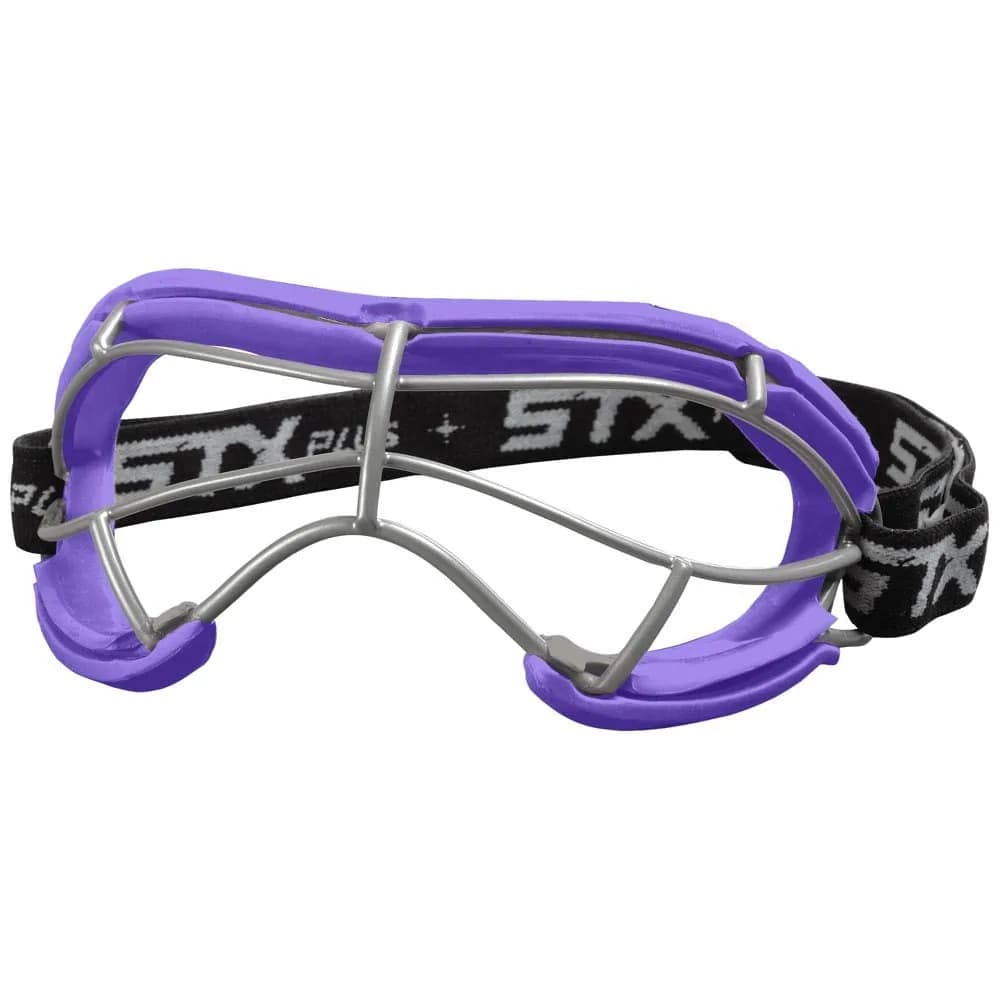 STX 4Sight+ S Adult Lacrosse Goggles - Purple | SEI Certified ASTM F3077-177 - main product image