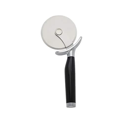 KitchenAid Classic Pizza Wheel with Sharp Blade & Finger Guard, 22.86 cm (9-Inch) | Cuts Crusts, Pies, and Dough thumbnail 1