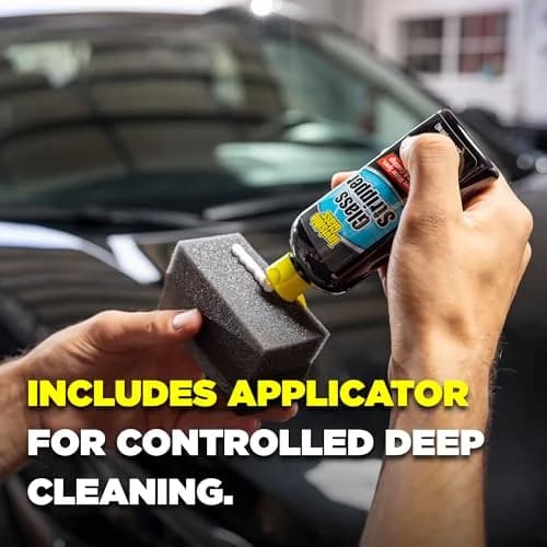 Invisible Glass Glass Stripper Water Spot Remover Kit 4 Fl Oz (118 ml) | Cerium Oxide Polish for Stubborn Automotive Glass Buildup thumbnail 5