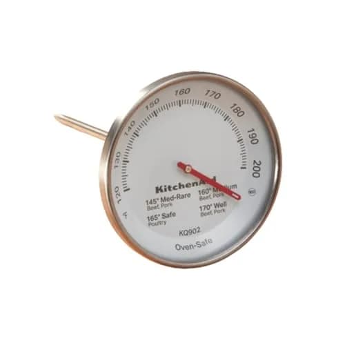 KitchenAid Leave-in Meat Thermometer | Stainless Steel, 120°F-200°F Range, Accurate & Durable thumbnail 1