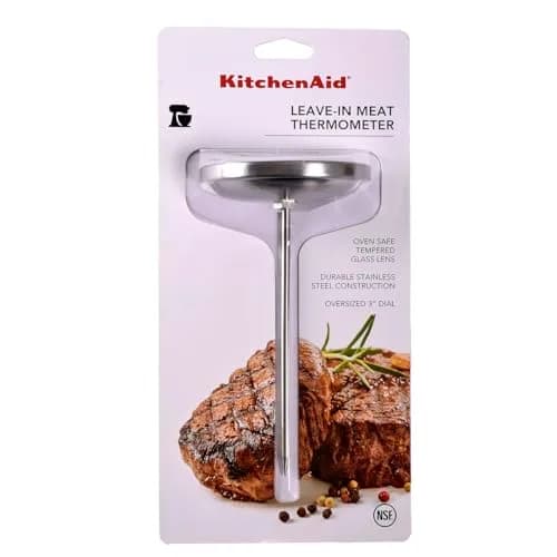 KitchenAid Leave-in Meat Thermometer | Stainless Steel, 120°F-200°F Range, Accurate & Durable thumbnail 5