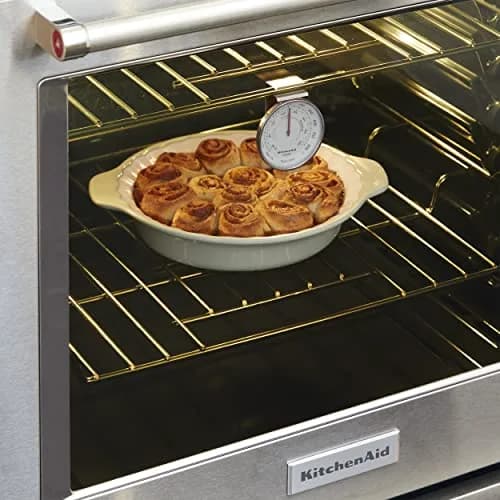 KitchenAid 3-inch Dial Oven Thermometer | 40°C to 320°C (100°F to 600°F) | Stainless Steel thumbnail 4