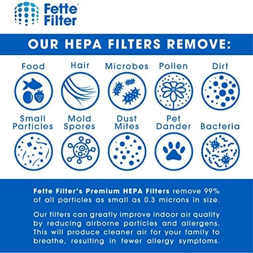 Fette Filter HEPA Vacuum Filter 4-Pack | Compatible with Dyson V11, V15 Models (0.55 kg) thumbnail 6