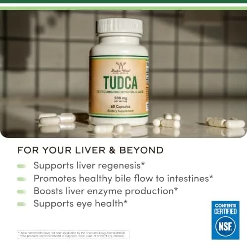 Double Wood Supplements TUDCA Bile Salts 250mg | Liver & Gallbladder Support Capsules, 60 Count thumbnail 4