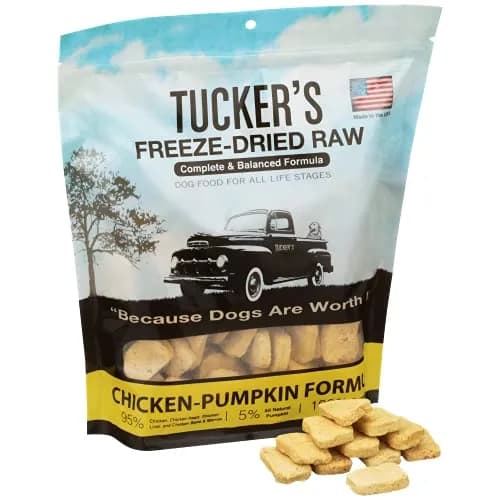 Tucker's Raw Frozen Freeze Dried Dog Food Chicken & Pumpkin 14oz | Complete & Balanced for All Life Stages thumbnail 3