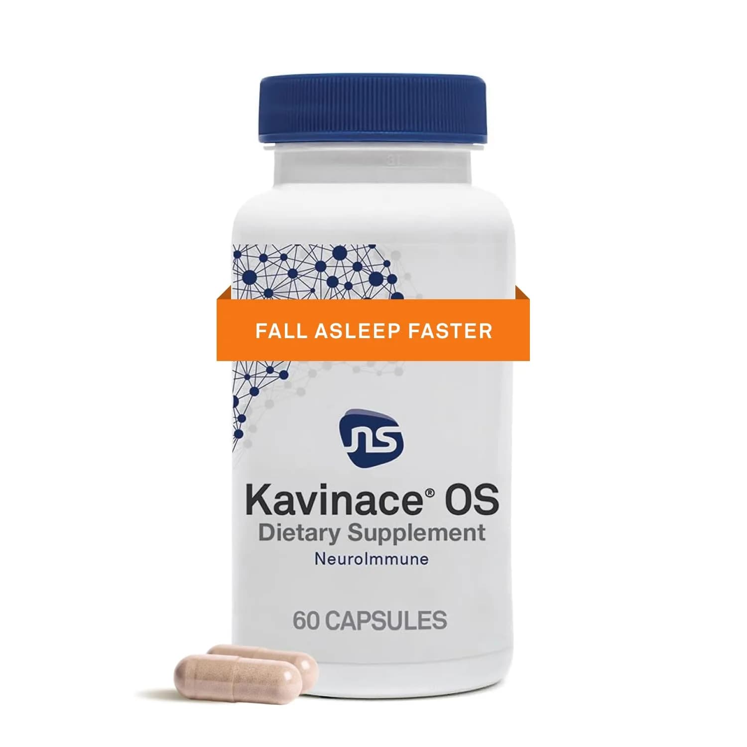 NeuroScience Kavinace OS & Sleep Aid with Melatonin 5mg | Supports Rest & Immunity — Capsule