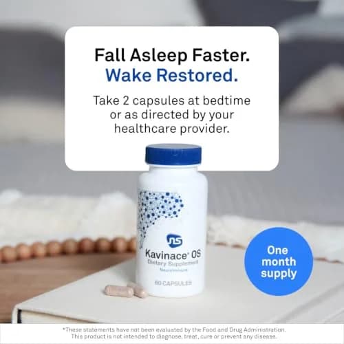 NeuroScience Kavinace OS & Sleep Aid with Melatonin 5mg | Supports Rest & Immunity thumbnail 6