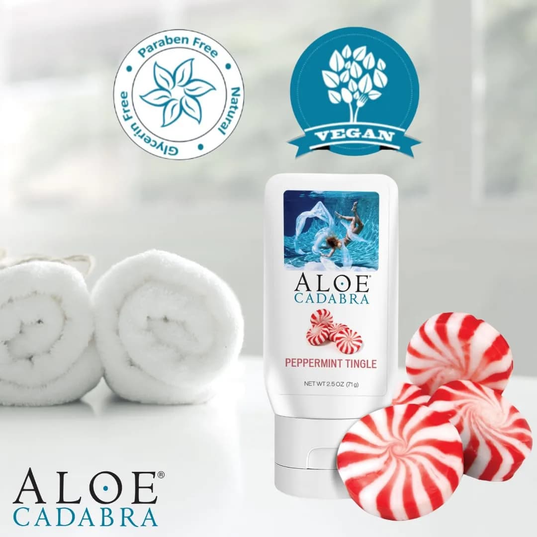 Aloe Cadabra Vaginal Moisturizer Fresh Mint 74ml (2.5 Fl Oz) | pH-Balanced Water-Based Formula - view 5