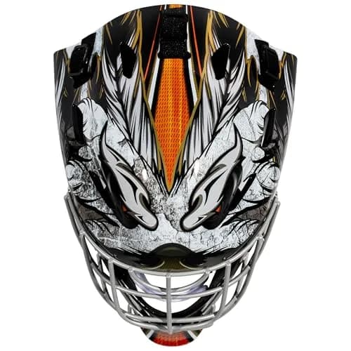 Franklin Sports NHL Street Hockey Goalie Face Mask - Anaheim Ducks Youth Size | Authentic USA Import thumbnail 8