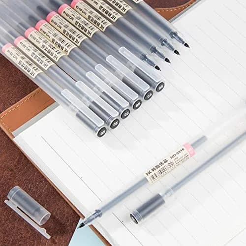 XSG Premium Gel Ink Pens 0.5mm Fine Point, 12 Assorted Colors | Smooth Ink Flow for Office & School thumbnail 2