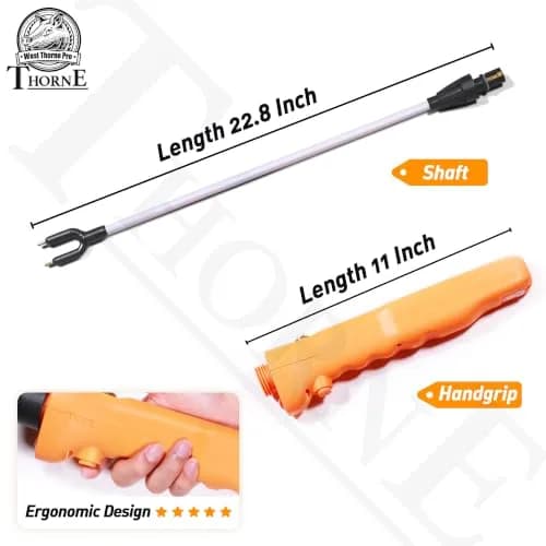 West Thorne Pro Livestock Prod 86cm (33.8in) with LED Light | Reliable Handling for Cattle, Pigs, Sheep thumbnail 3