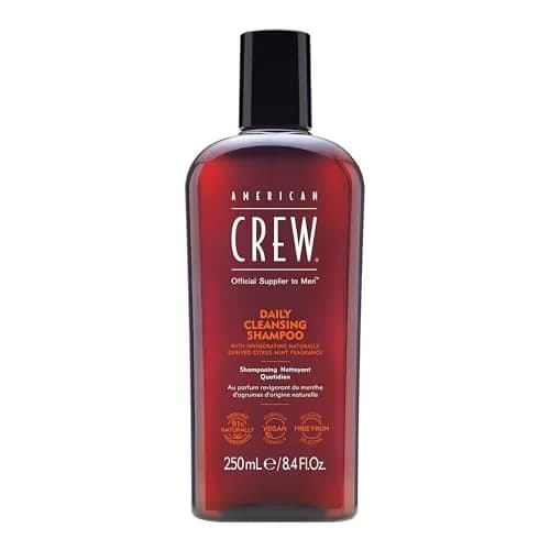 American Crew Daily Cleansing Shampoo Citrus Mint 250ml (8.45 fl oz) | Silicone-Free for Normal to Oily Hair thumbnail 1
