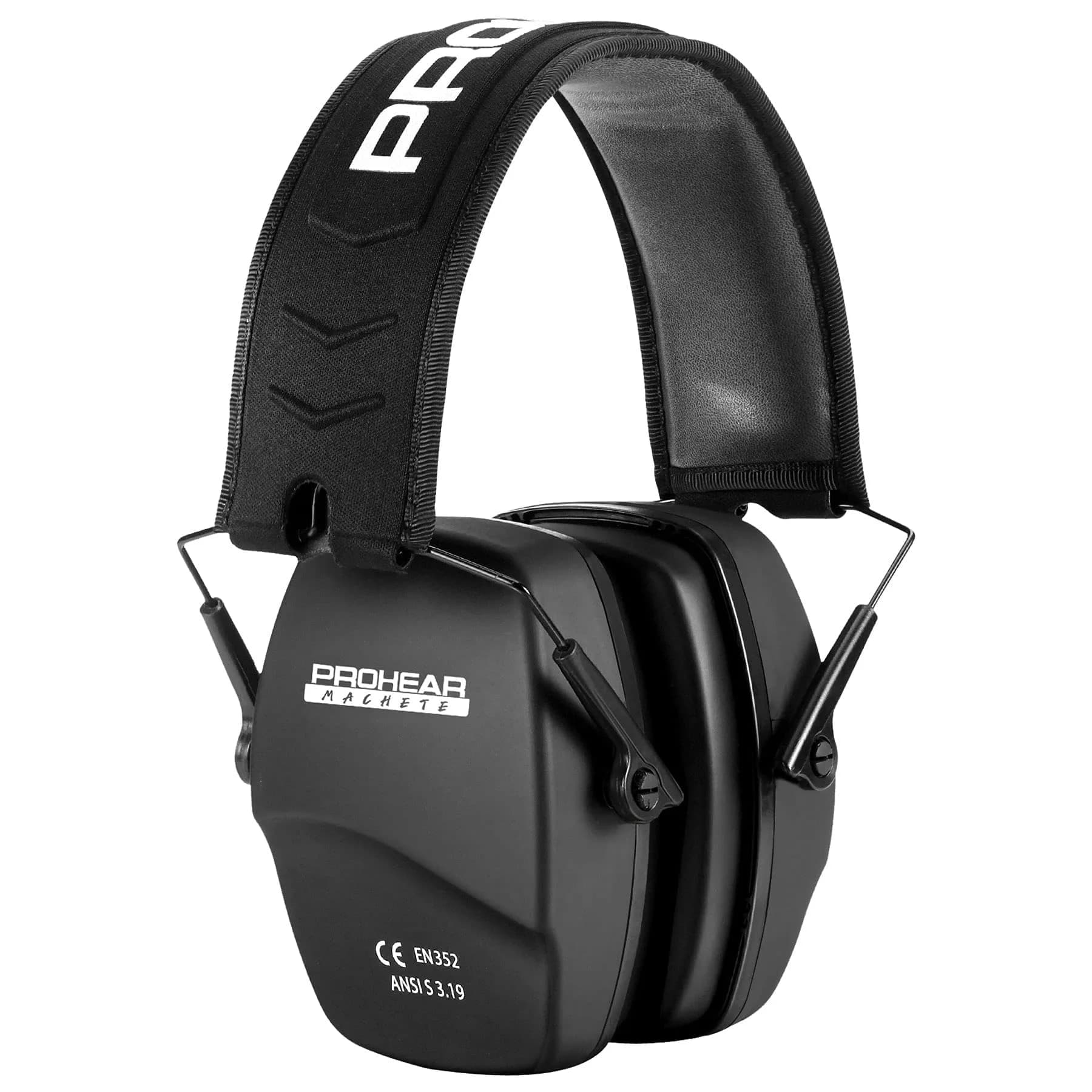 PROHEAR 016 Slim Passive Earmuffs NRR 26dB | Compact Foldable Hearing Protection for Shooting, Hunting, and Workshops