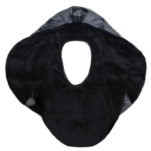 7AM Enfant Baby Car Seat - Nido Quilted Cover, Hooded Plush Lining, Small 0-6M | Cozy Winter Baby Carrier Cover thumbnail 4