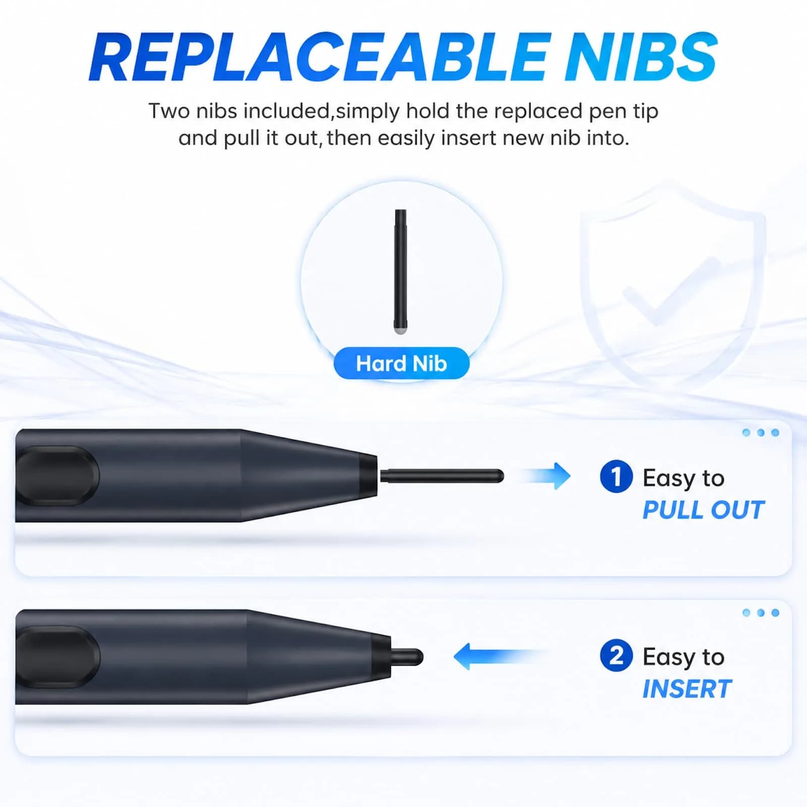 Hacey Active Stylus Pen for HP Laptops | 1024 Pressure Sensitivity + Palm Rejection - view 8