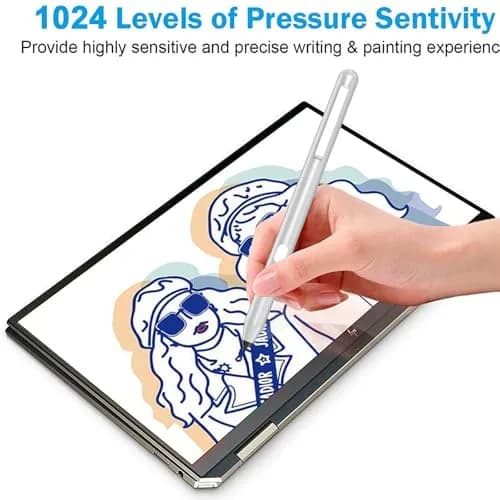 hacey Active Stylus Pen for HP Laptops | 1024 Pressure Sensitivity, 300-Day Battery thumbnail 7