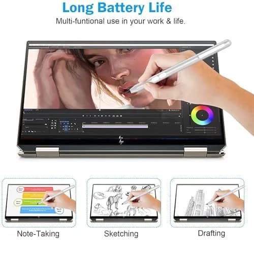 hacey Active Stylus Pen for HP Laptops | 1024 Pressure Sensitivity, 300-Day Battery thumbnail 8