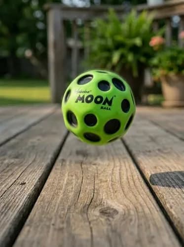Waboba Original Moon Ball Green Hyper Bouncy | 65mm (2.56in) Playground Ball thumbnail 9