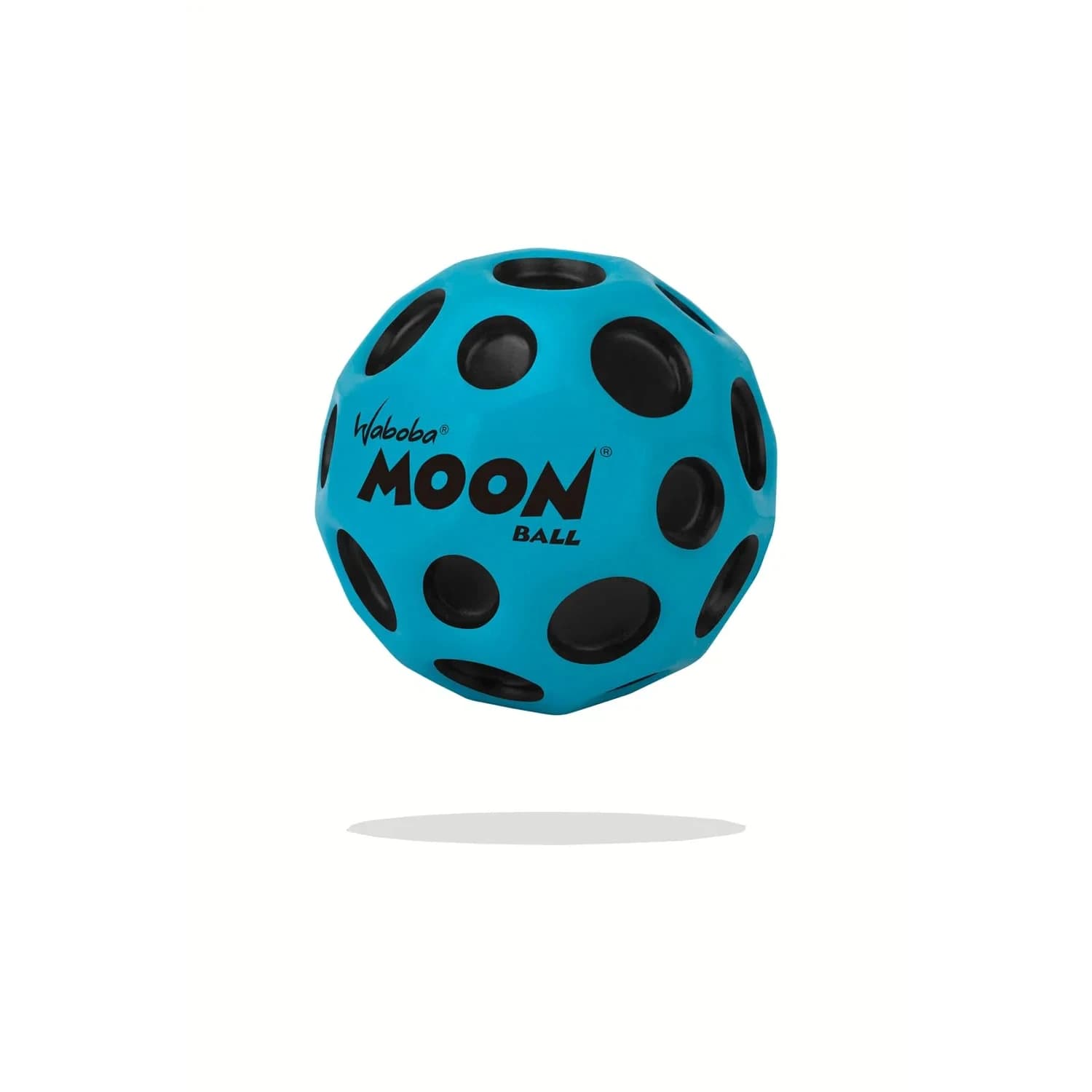 Waboba Original Moon Ball Green Hyper Bouncy | 65mm (2.56in) Playground Ball — Blue