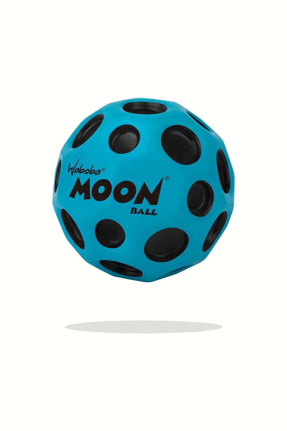 Waboba Original Moon Ball Blue 6.5cm (2.56in) | Hyper Bouncy with Pop Sound