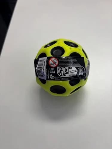 Waboba Original Moon Ball Yellow Hyper Bouncy 65mm (2.56in) | Bounces Out Of This World thumbnail 4