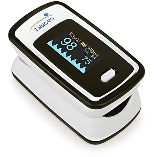 Innovo iP900AP Blood Oxygen Saturation Monitor with Alarm, Plethysmograph & Perfusion Index | Accurate Pulse Oximeter for Home & Travel thumbnail 1