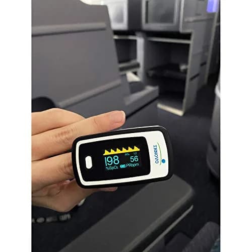 Innovo iP900AP Blood Oxygen Saturation Monitor with Alarm, Plethysmograph & Perfusion Index | Accurate Pulse Oximeter for Home & Travel thumbnail 5