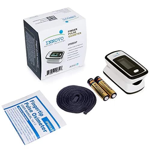 Innovo iP900AP Blood Oxygen Saturation Monitor with Alarm, Plethysmograph & Perfusion Index | Accurate Pulse Oximeter for Home & Travel thumbnail 6