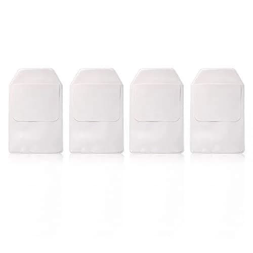 AKIRO White Pocket Protector 5pcs | PVC Garment Cover for Office & Hospital (15.6x8.5cm) thumbnail 5