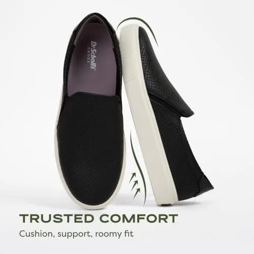Dr. Scholl's SHOES Nova Slip On Sneakers Black 9 | Sustainable Comfort & Versatile Style thumbnail 4