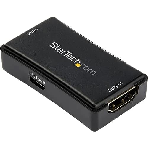 StarTech.com HDMI Signal Booster 45ft / 14m 4K 60Hz | USB Powered HDMI Inline Repeater & Amplifier thumbnail 1