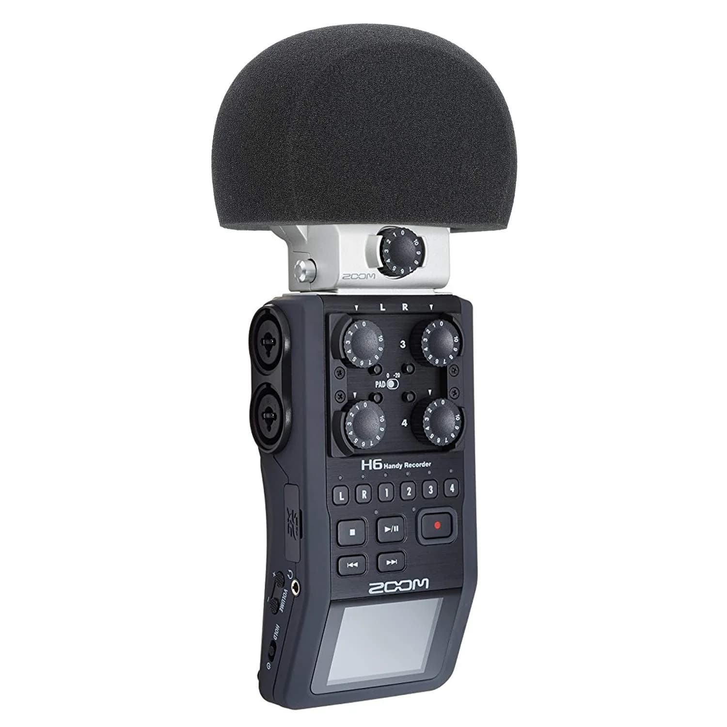 YOUSHARES H6 Microphone Wind Foam Cover for Zoom H6 Recorder | Furry Windscreen for Clear Audio - main product image