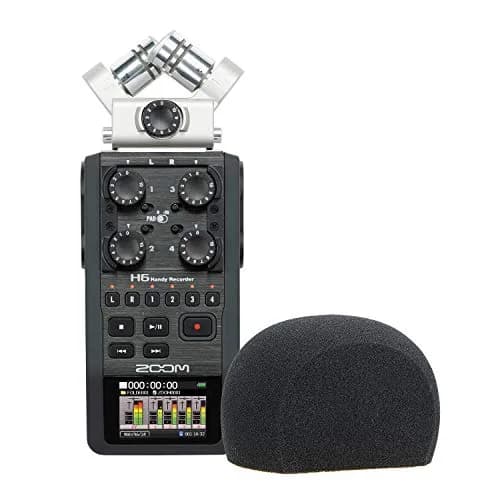 YOUSHARES H6 Microphone Wind Foam Cover for Zoom H6 Recorder | Furry Windscreen for Clear Audio thumbnail 3