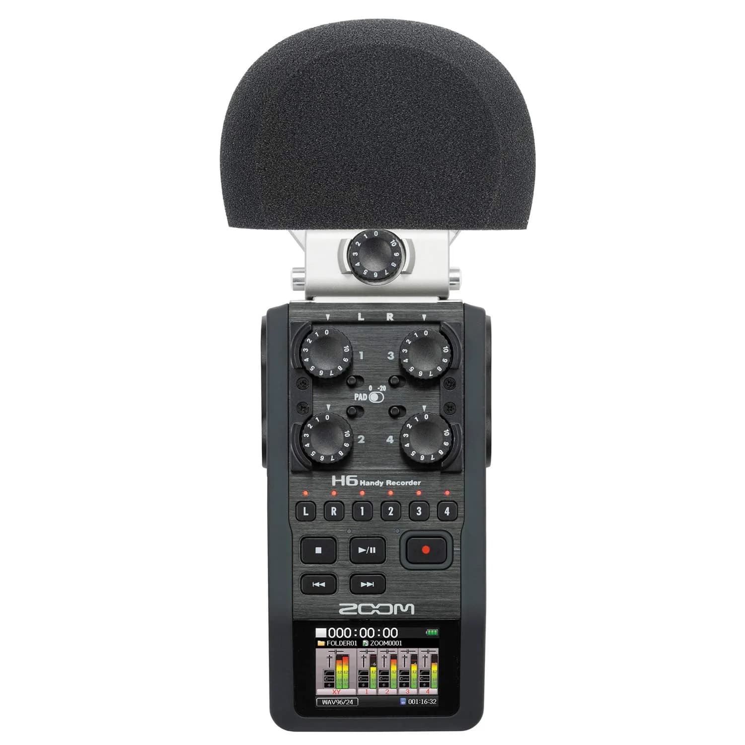 YOUSHARES H6 Microphone Wind Foam Cover for Zoom H6 Recorder | Furry Windscreen for Clear Audio - view 4