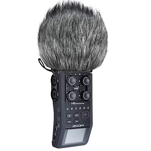 YOUSHARES H6 Windscreen Muff and Foam for Zoom H6 Recorder | 2-Pack thumbnail 5