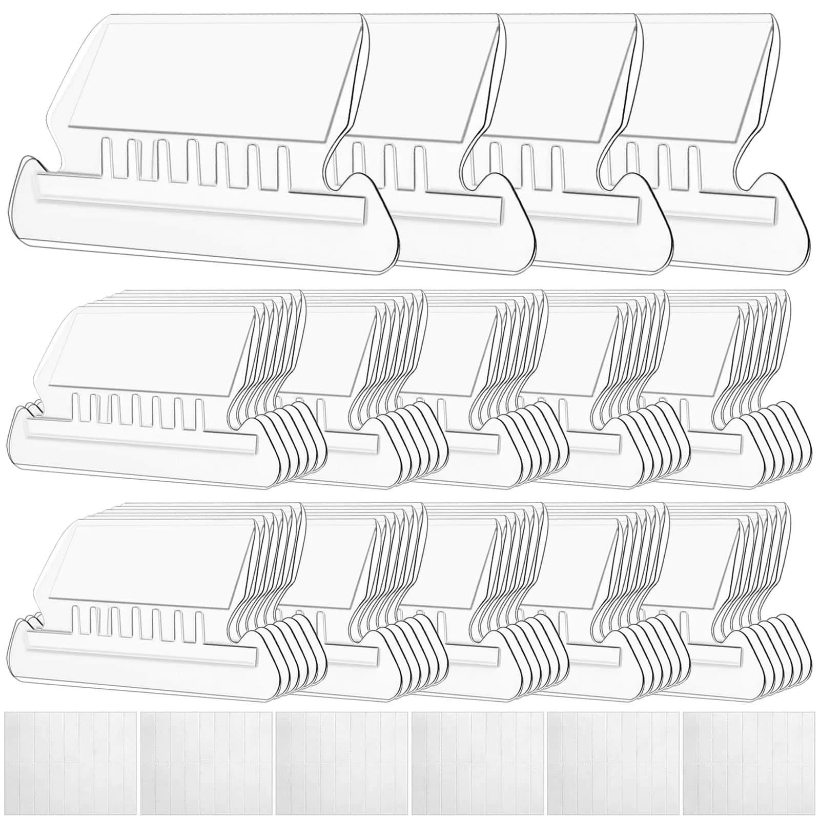 Selizo Hanging File Folder Tabs & Inserts 2" Wide | 100 Sets Value Pack for Easy Organization - main product image