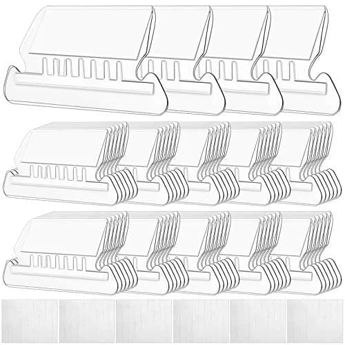 Selizo Hanging File Folder Tabs & Inserts 2" Wide | 100 Sets Value Pack for Easy Organization thumbnail 1