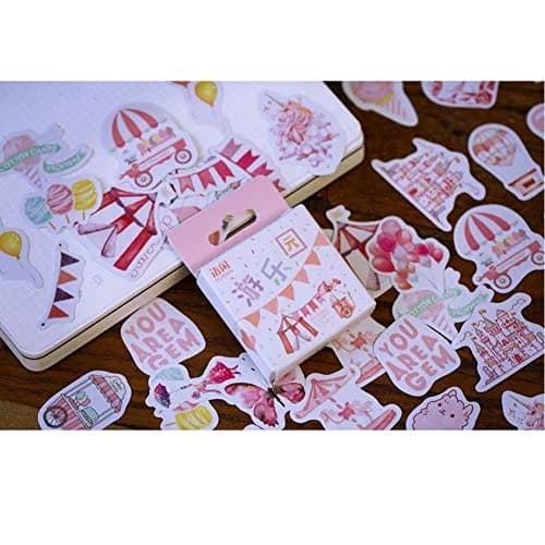 ZDOLAKIDS Sticker Decal Set 400pcs | Colorful Marine & Food Theme for Scrapbooking & Journaling thumbnail 6