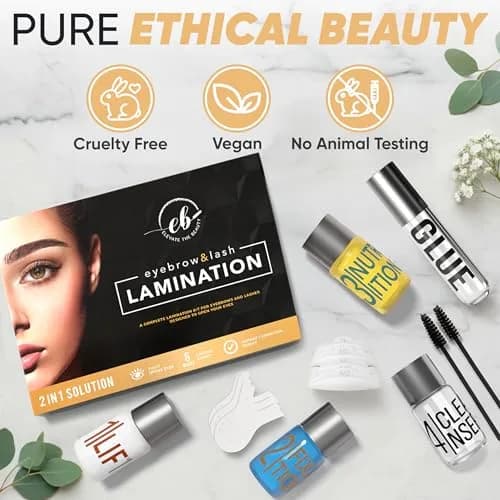 Elevate the Beauty Lash Lift & Eyebrow Lamination Kit with Tools and Guide | 1 Ounce | Long-Lasting, Vegan & Cruelty-Free thumbnail 4
