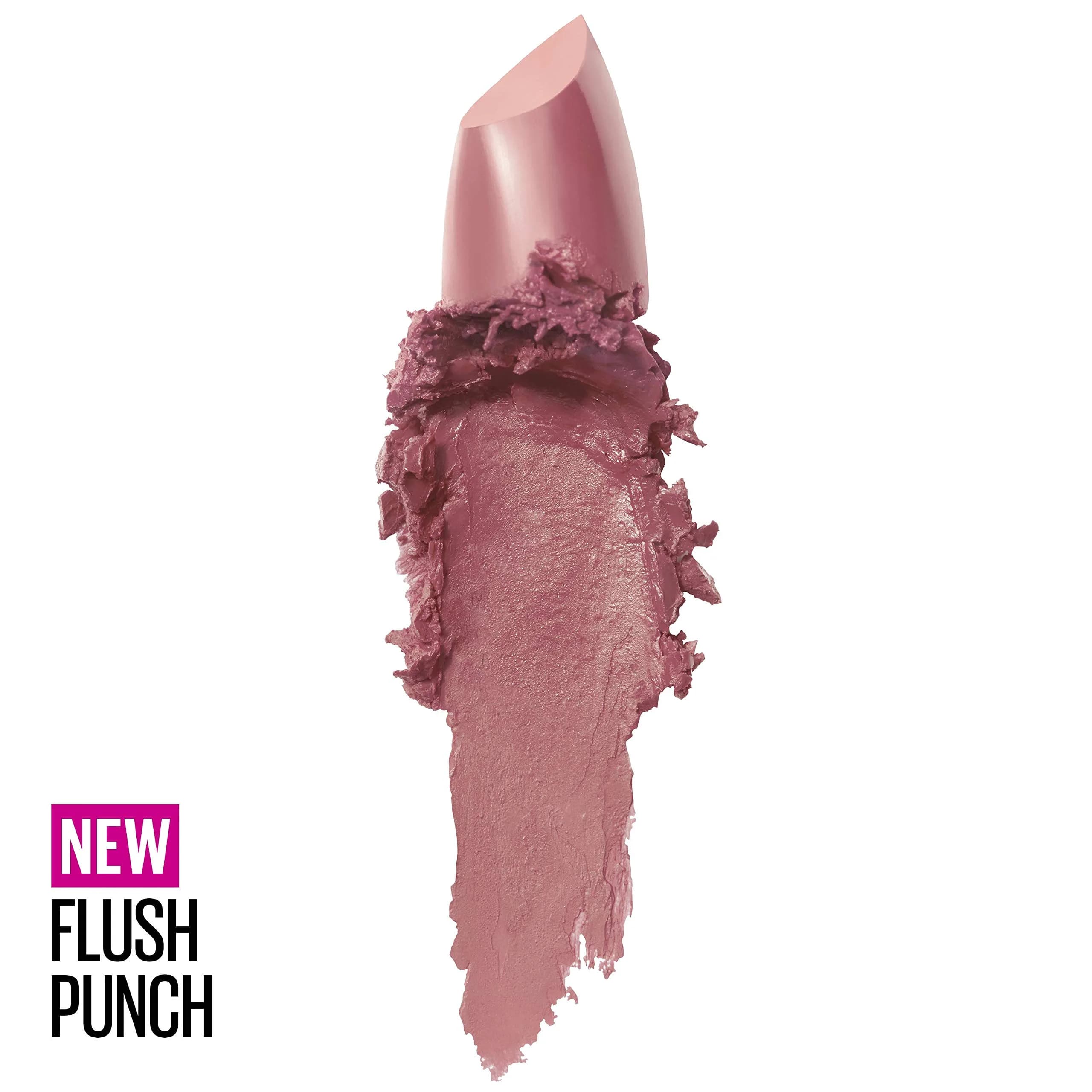 Maybelline Color Sensational Lipstick, Flush Punch (Nude Pink), Creamy Hydrating Lip Color, 4g thumbnail 2
