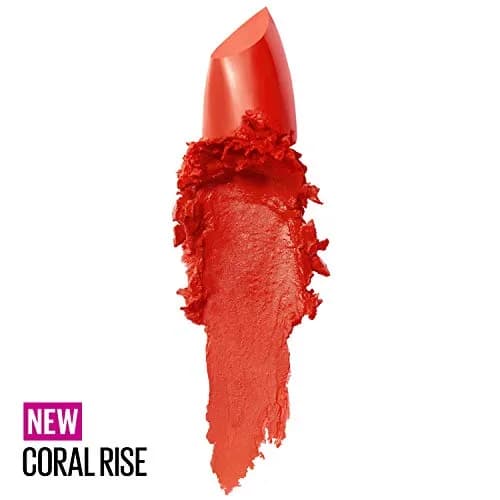 Maybelline Color Sensational Lipstick in Coral Rise - Creamy Hydrating Lip Color, 4g thumbnail 2