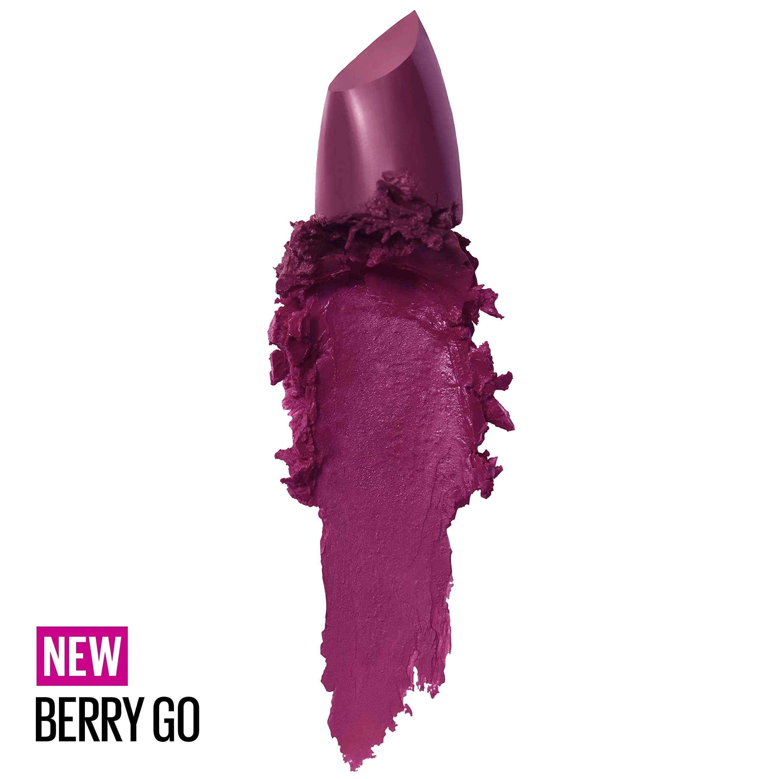 Maybelline Color Sensational Creamy Hydrating Lipstick in Berry Go, 4g (0.15 Oz) thumbnail 2