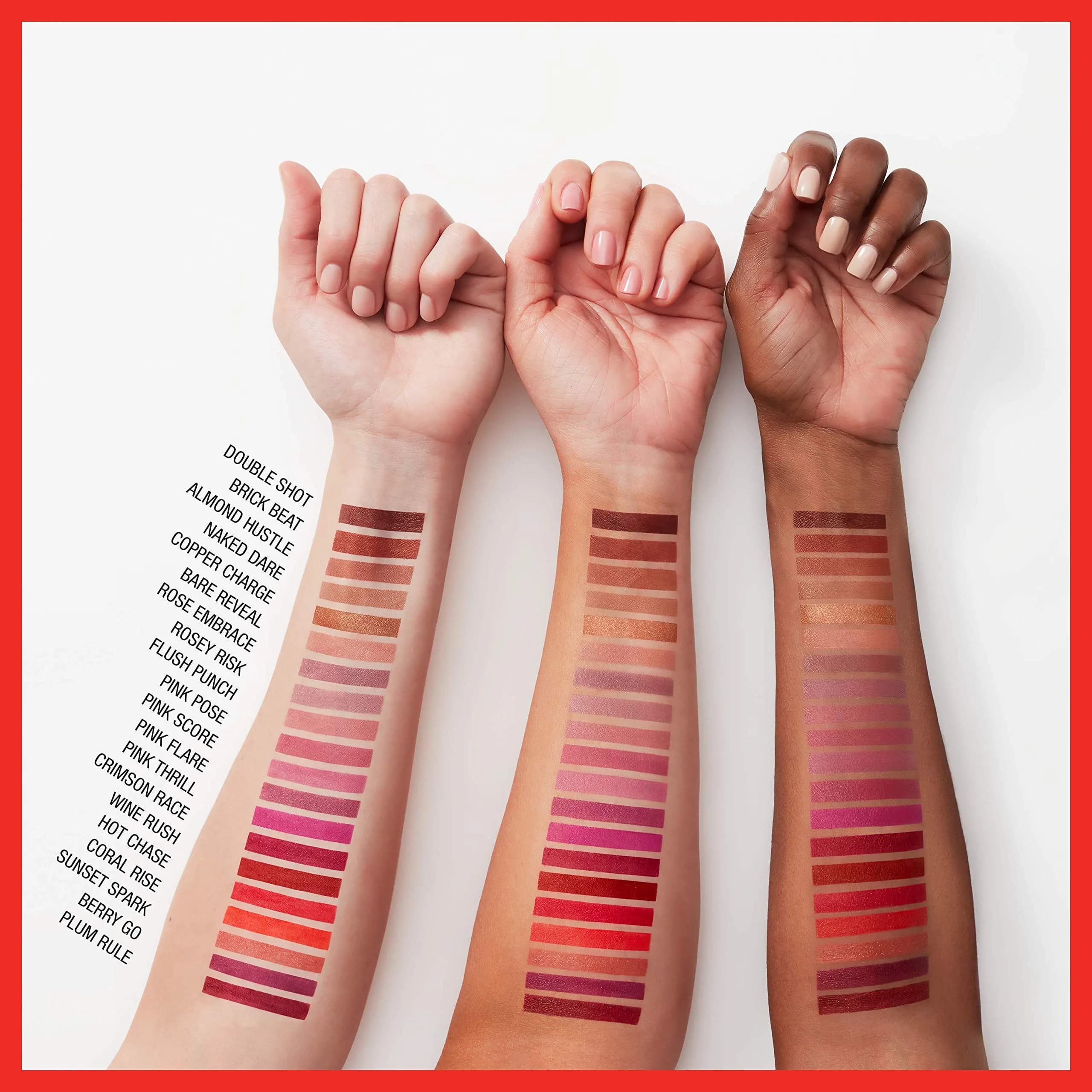 Maybelline New York Color Sensational Lipstick, Sunset Spark | Creamy Hydrating Lipstick with Shea Butter (0.15 oz / 4.25 g) - view 6