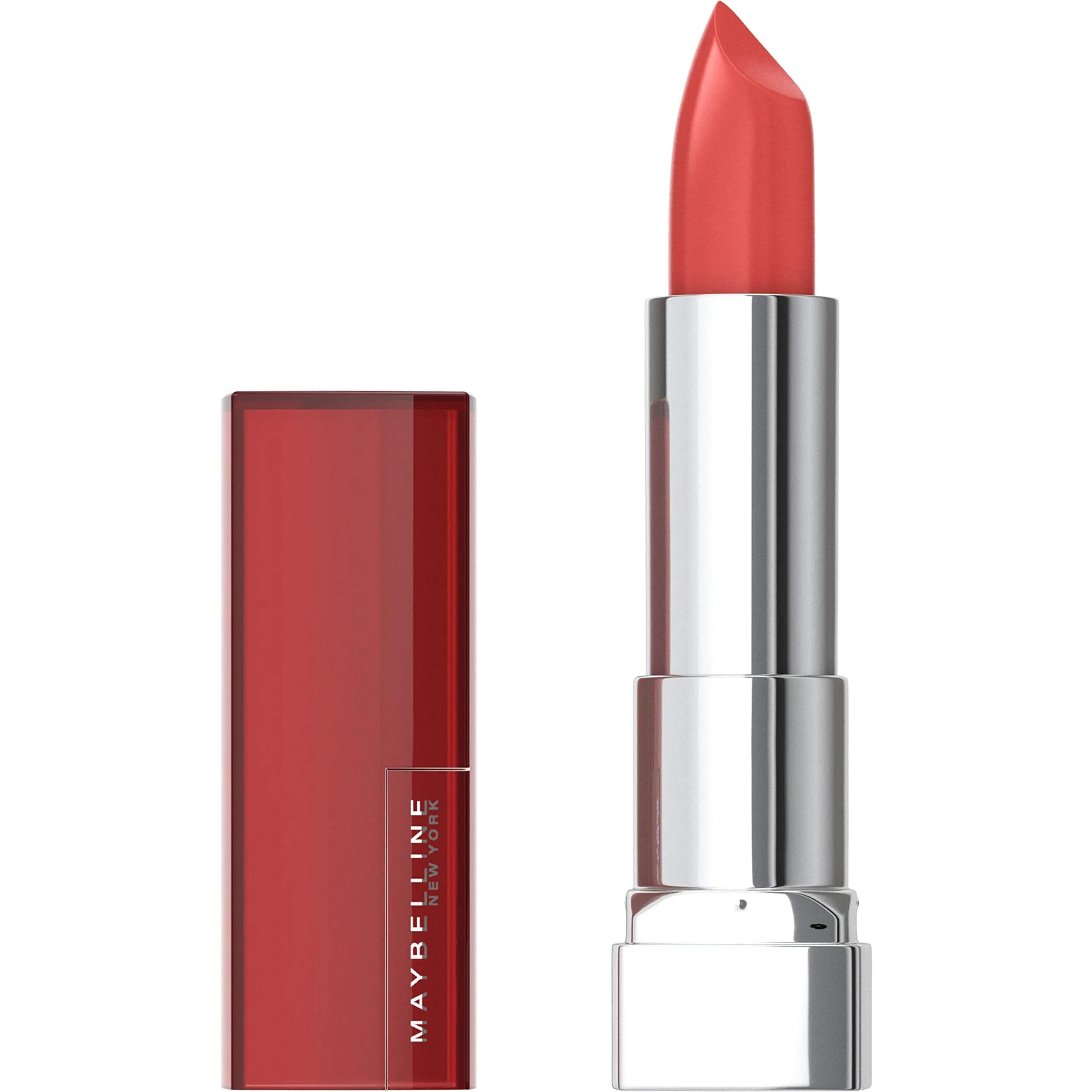 Maybelline New York Color Sensational Lipstick, Sunset Spark | Creamy Hydrating Lipstick with Shea Butter (0.15 oz / 4.25 g) - main product image